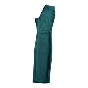 TIME AND TRU PULL ON JEAN LEGGINGS FITTED TEAL/ turquoise Size S (4-6).